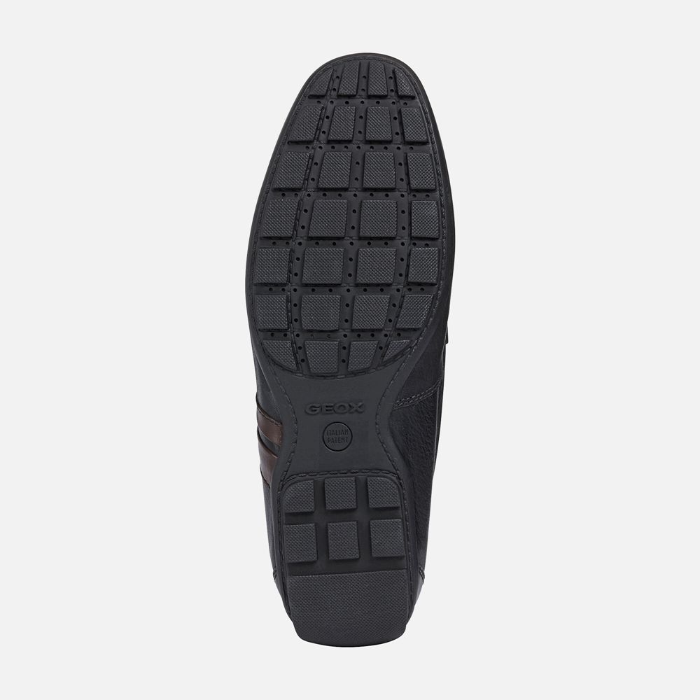 Mocassins Geox Homem Pretas - Moner - FRDBJ0985